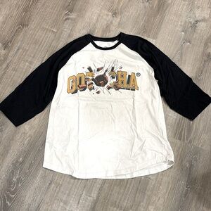 GOTCHA Throwback Demo Raglan Baseball 3/4 Sleeve Shirt